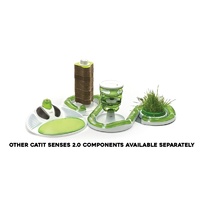 Catit Senses 2.0 Cat Food Tree - New & Improved Food Slow Food Maze image 3