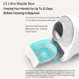 CatLink Scooper Self-Clean Smart Cat Litter Box - New Model Luxury PRO image 3