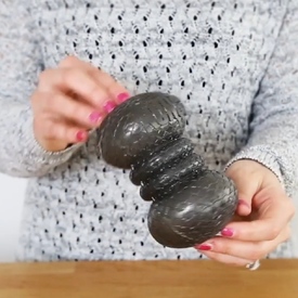 4 x KONG K-100 DuraMax Dumbbell Tough Squeaker Bounce Dog Toy - Large image 3