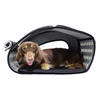 Ibiyaya EVA Pet Carrier/Wheeled Carrier Backpack - Hot Pink image 3