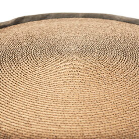 Ibiyaya Sand Dune Round Cat Scratcher with Replaceable Insert + BONUS INSERT image 3