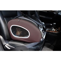 IBIYAYA 5-in-1 Combo EVA Pet Carrier/Pram/Stroller Backpack - Chocolate image 3