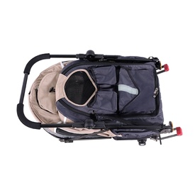 Ibiyaya Happy Pet Stroller Pram Jogger 2.0 - New and Improved w/ Bicycle Attachment image 3