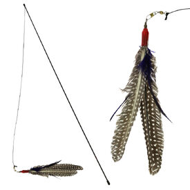 Go Cat Da Bird Original Swivel Cat Feather Teaser image 3