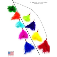 Da Bird Kitty Feather Puff Replacement Refill for Flicker Wand Cat Toy image 3