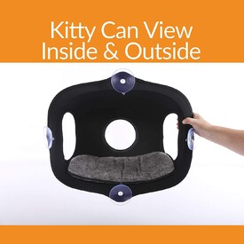 K&H EZ Mount Bubble Window Pod & Cat Perch - Tan image 3