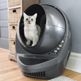 Litter Robot III Connect Automatic Cat Litter System Gunmetal - Essentials Bundle image 3