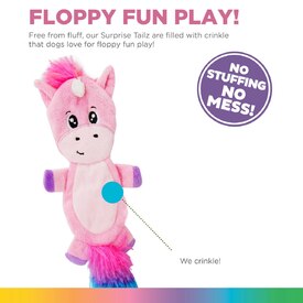 Outward Hound 2-in-1 Surprize Tailz Ball & Plush Toy - Assorted Designs image 3