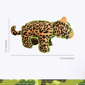Outward Hound Xtreme Seamz Squeaker Dog Toy - Leopard image 3