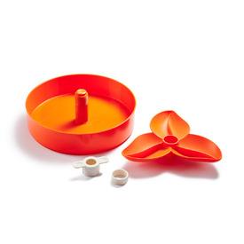 SPIN Interactive Adjustable Slow Feeder for Cats and Dogs - Flower image 3