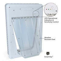 Petsafe Lockable SmartDoor with Radio Frequency Collar Key for Large Dogs image 3