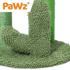 PaWz Cat Tree Scratching Post Cactus Shape Cat Scratcher Furniture Condo Tower image 3
