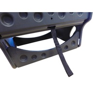 Happy Ride Solvit Jumbo On-Seat Booster Safety Seat in Chocolate for Small to Medium Dogs image 2