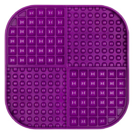 LickiMat Slomo Wet & Dry Double Slow Food Dog Bowl - X-Large image 3