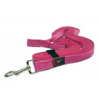Black Dog Tracking Lead for Recall Training - 11 meters - Regular Width - Pink image 3