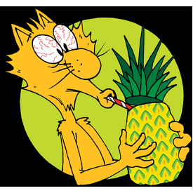 Yeowww! Cat Toys with Pure American Catnip - Pineapple image 3