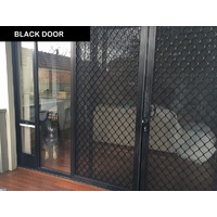 Patiolink Sliding Door Pet Panel Insert & Flap + Locking Bracket for Doors up to 2.1m image 3
