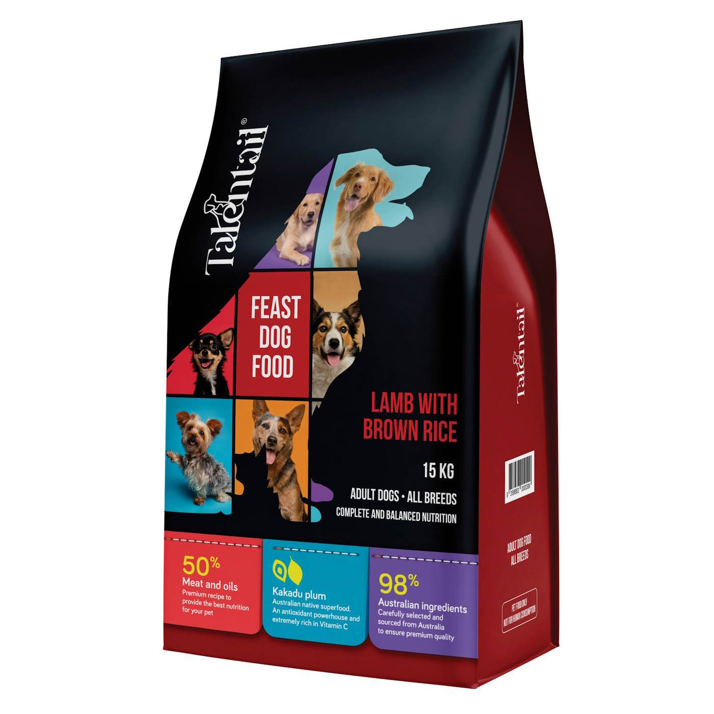 Talentail Lamb and Brown Rice with Kakadu Plum Premium Dry Dog Food 3.5kg image 4