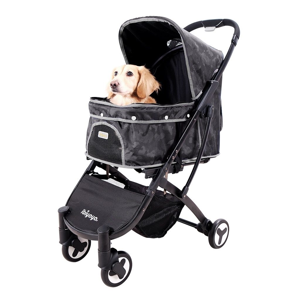 Ibiyaya Speedy Fold Pet Buggy for Cats & Dogs up to 20kg - Camouflage image 4