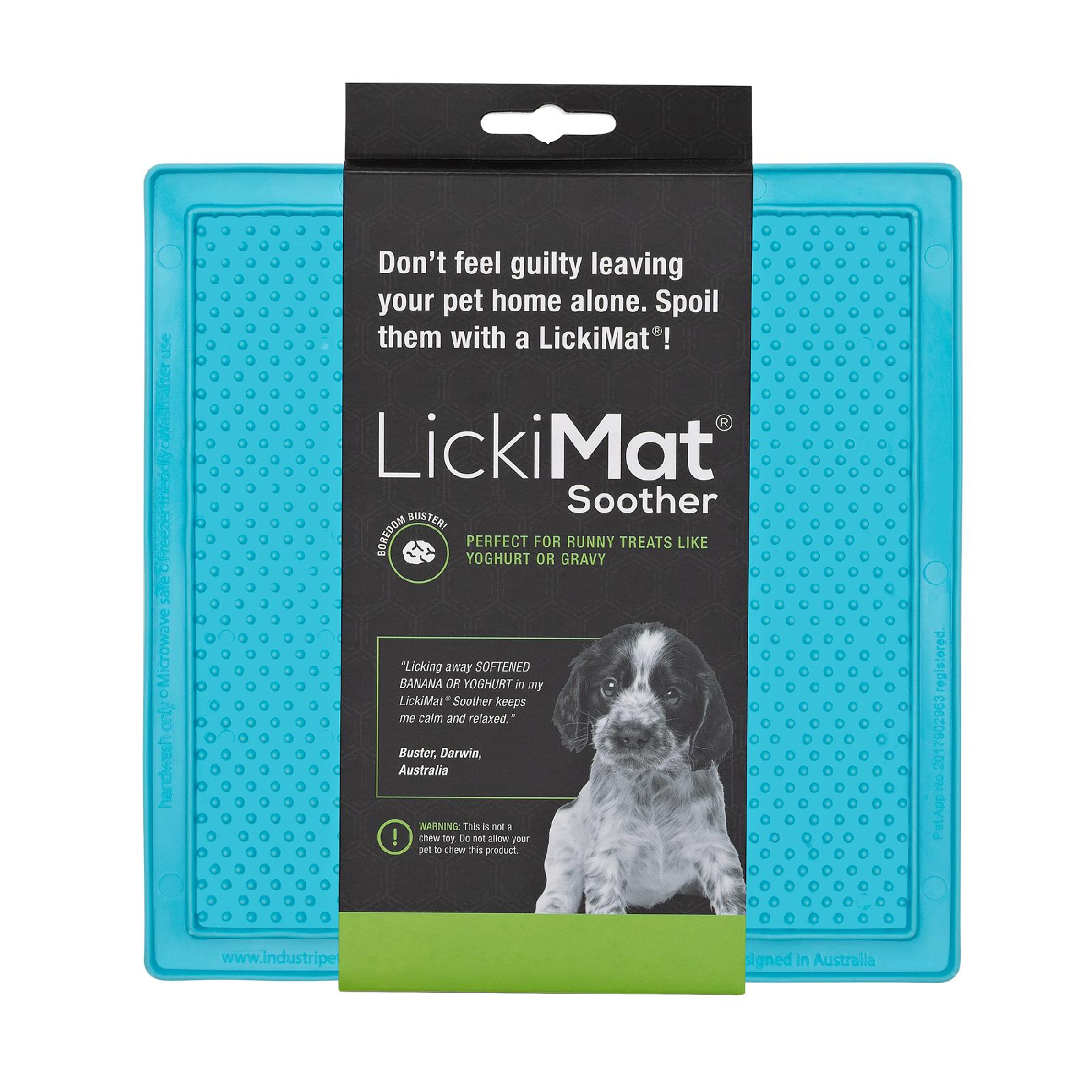 Lickimat Soother Original Slow Food Licking Mat for Cats & Dogs image 4