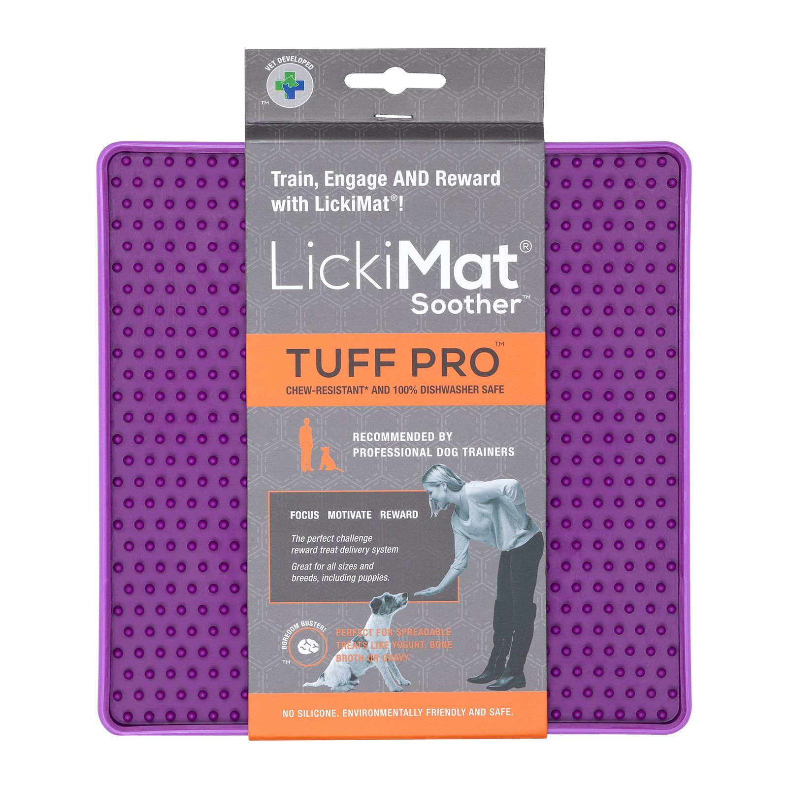 LickiMat Soother PRO Tuff Slow Food Licking Mat for Dogs image 4