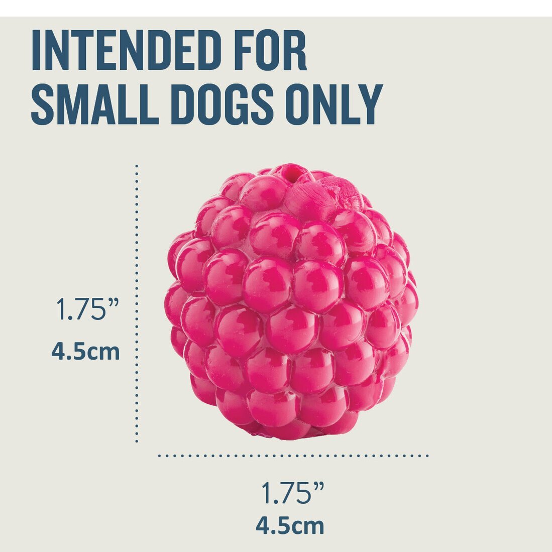 Planet Dog Orbee-Tuff Treat Dispensing Dog Toy - Raspberry image 4
