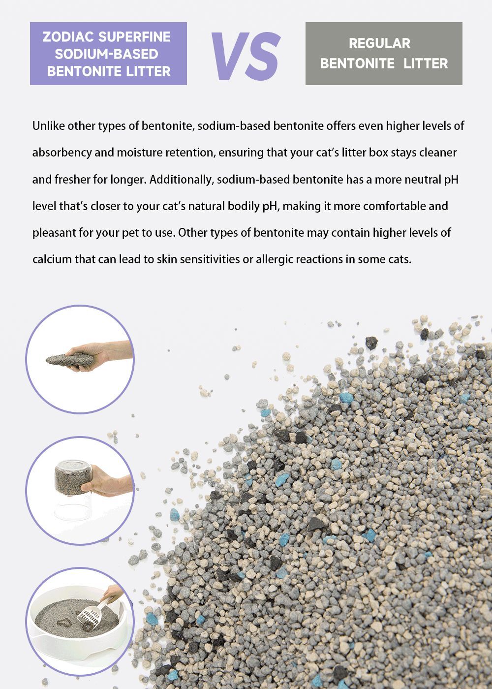ZODIAC Natural Way Original Superfine Bentonite Cat Litter 4.5Kg image 4