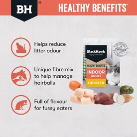 Black Hawk Healthy Benefits Indoor Dry Cat Food Chicken image 4