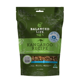 Balanced life sales kangaroo dog food