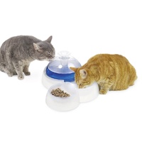 Catit Feeding & Drinking Station Combination Food Bowl & Water Fountain for Pets image 4