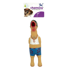 Charming Pet Squawkers Extreme Squeaker Latex Dog Toy - Earl - Large image 4