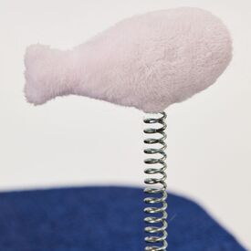 Petkit Sisal & Carpet Cat Scratch Post with Toys - Flying Fish image 4