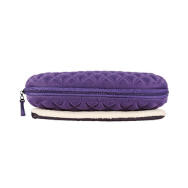 Ibiyaya Collapsible Pet Carrier with Shoulder Strap - Diamond Deluxe Purple image 4