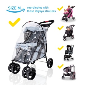 Ibiyaya Universal Stroller Raincover for Ibiyaya Pet Prams image 4