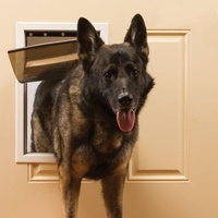 Petsafe Staywell Aluminium Pet Door for Wooden Doors and Walls - includes Flexible Flap image 4