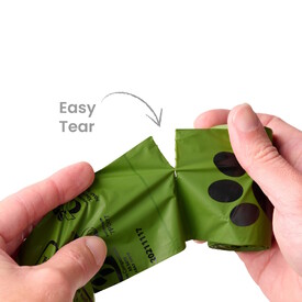 Oh Crap Compostible Corn Starch Dog Poop Bags - 240 Bags (16 rolls x 15 Bags per roll) image 4