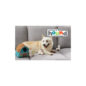 Outward Hound Hide-A-Llama Plush Dog Puzzle with 3 Squeaker Toys  image 4
