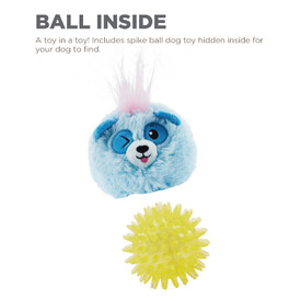 Outward Hound Reversi-Balls 2-in1- Plush & Ball Dog Toy - Panda image 4