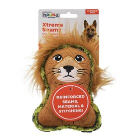 Outward Hound Xtreme Seamz Squeaker Dog Toy - Lion image 4