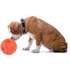 Omega Paw Tricky Treat Ball Treat & Food Dispensing Dog Toy - Small image 4