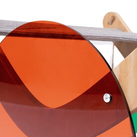Pidan Double-Storey Hammock Cat Bed in Beechwood & Acrylic image 4
