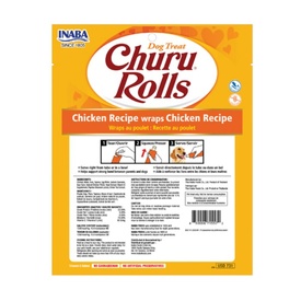Inaba Dog Churu Rolls Snack Chicken Sticks with Creamy Filling - 48 Rolls image 4