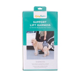 Zippy Paws Adventure Support Step-in Dog Lift & Carrier Harness - Graphite Grey image 4