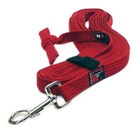 Black Dog Tracking Lead for Recall Training - 11 meters - Regular Width - Pink image 4