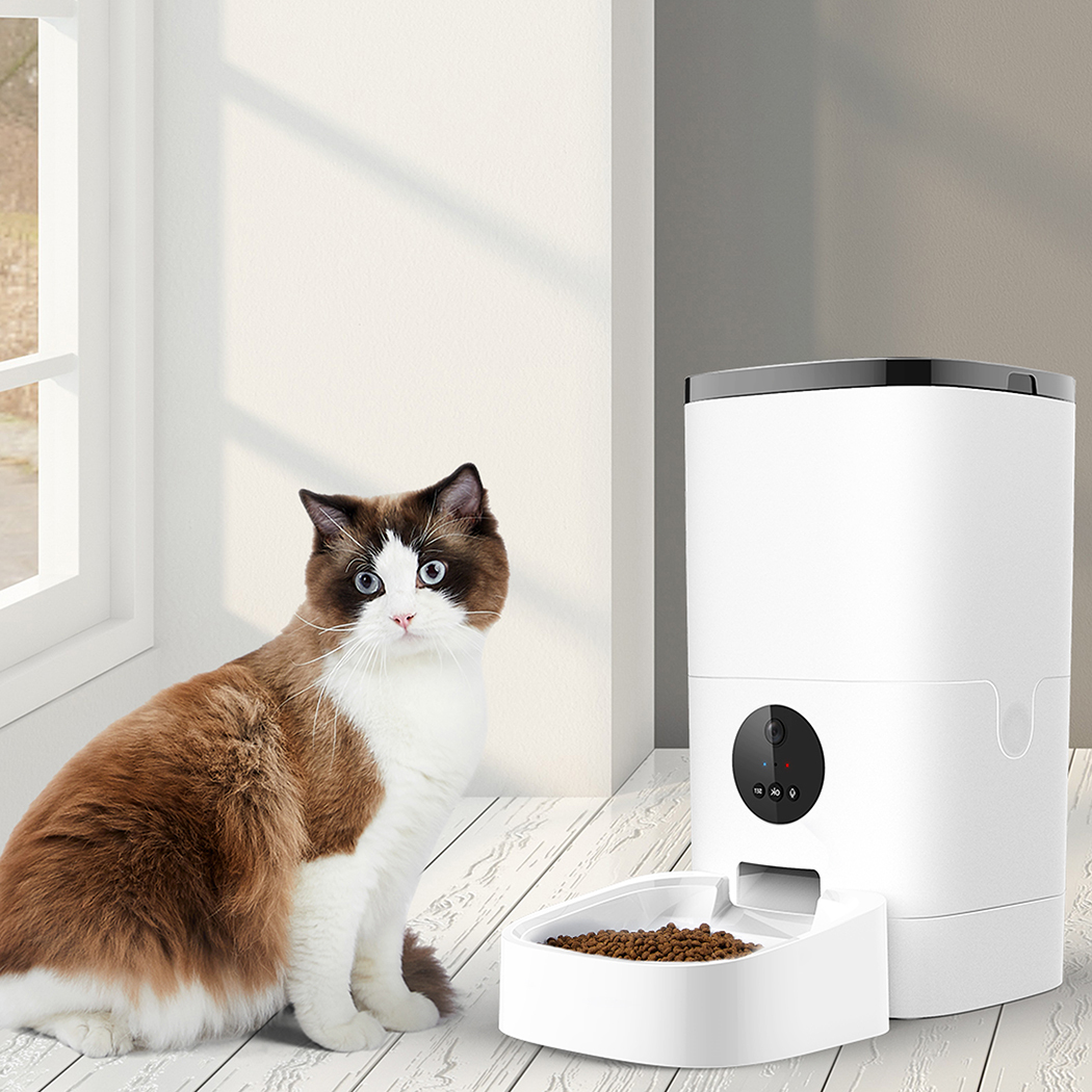 Pawz Auto Feeder Pet Automatic Camera Cat Dog Smart Hi-Def Wi-Fi App Food Dispenser image 5