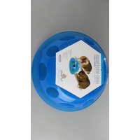Smartcat Tiger Diner Interactive Slow Feeder Cat Bowl - Transparent Blue Plastic image 5