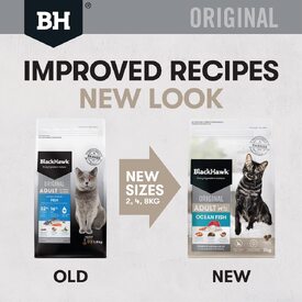 Black Hawk Original Dry Cat Food Ocean Fish image 5