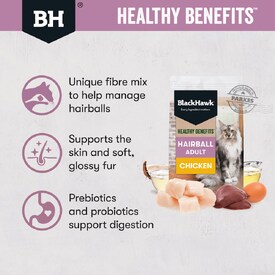 Black Hawk Healthy Benefits Hairball Dry Cat Food Chicken image 5