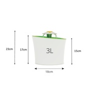 Catit 2.0 Flower Water Fountain for Cats & Dogs - 3 litres image 5