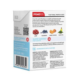 Prime100 SPD Slow Cooked Puppy Food Single Protein Lamb & Blueberry 12 x 354g image 5